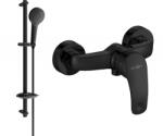 Mexen Fabia DB05 zuhany csaptelep zuhany készlettel, fekete - 74654DB05-70 (74654DB05-70)