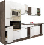 Leziter 310 Yorki Konyhablokk - Yorki Tölgy Korpusz, Selyemfényű Fehér Front