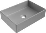 Mexen Goya munkalapba süllyesztett mosdókagyló 45 x 32 cm, világosszürke matt - 22184561 (22184561)