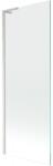 Mexen Next L fürdőkád paraván, 1-részes, 70 x 150 cm, átlátszó, csiszolt nikkel - 895-070-000-03-00-97 (895-070-000-03-00-97)