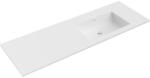 Mexen Otis süllyesztett jobbkezes mosdó 141 x 46, 5 cm, fehér matt - 25181401P (25181401P)