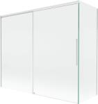 Mexen Rox 2-szárnyú, toló zuhanyfal 180 + 80 x 150 cm, átlátszó, fehér - 8C9-180-080-20-00 (8C9-180-080-20-00)