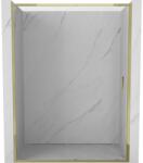 Mexen Exo tolóajtós zuhanyajtó 150 cm, átlátszó, arany - 8151-150-000-50-00 (8151-150-000-50-00)