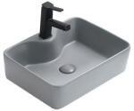 Mexen Eva pultra helyezhető mosdókagyló 48 x 37 cm, világosszürke matt- 21424961 (21424961)
