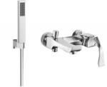Mexen Estrella R02 fürdőkád csaptelep zuhanykészlettel, króm - 7233R02-00 (7233R02-00)