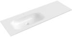 Mexen Vela balra süllyesztett mosdó 141 x 46, 5 cm, fényes fehér - 25231400L (25231400L)