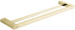 Mexen Adox dupla törölközőtartó, arany - 7018225-50 (7018225-50)