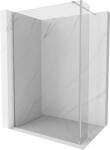 Mexen Kioto zuhanyfal Walk-in 140 x 30 cm, átlátszó, króm - 800-140-212-01-00-030 (800-140-212-01-00-030)