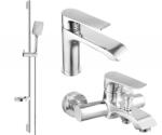 Mexen Pecos DS62 kád csaptelep készlet, króm - 72703DS62-00 (72703DS62-00)