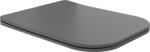 Mexen Teo lassan záródó slim WC-ülőke, duroplast, sötét szürke matt - 39840071 (39840071)