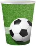 Godan Pahare de hârtie cu model minge de fotbal - 200 ml, 6 buc (PW KPPN)