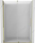 Mexen Velar 140 cm-es tolóajtós zuhanykabin, fagyott, arany - 871-140-000-31-50 (871-140-000-31-50)
