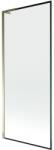 Mexen Next L fürdőkádra szerelhető paraván, 1-szárnyas, 80 x 150 cm, fekete keret, arany - 895-080-000-03-70-50 (895-080-000-03-70-50)