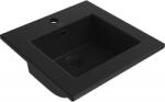 Mexen Atena pultba süllyesztett mosdókagyló 41 x 41 cm, fekete matt - 25014170 (25014170)