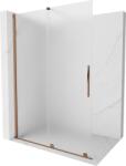 Mexen Velar toló zuhanyfal Walk-in 140 x 200 cm, 8 mm szatén, rózsaarany - 871-140-000-33-60 (871-140-000-33-60)