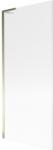 Mexen Next L fürdőkádparaván 1-szárnyú 80 x 150 cm, csíkos, arany - 895-080-000-03-09-50 (895-080-000-03-09-50)