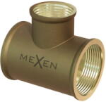 Mexen BRASS sárgaréz T-idom 5/4 belső menet x 1/2 belső menet x 5/4 belső menet - W97412-541254 (W97412-541254)