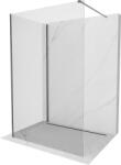 Mexen Kioto Walk-in zuhanyfal 130 x 70 cm, átlátszó, gun metal - 800-130-212-95-00-070 (800-130-212-95-00-070)