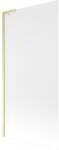 Mexen Next L fürdőkádparaván 1-szárnyú 90 x 150 cm, matt, arany szálcsiszolt - 895-090-000-03-30-55 (895-090-000-03-30-55)