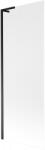 Mexen Next L egyajtós kádparaván 70 x 150 cm, szatén, fekete - 895-070-000-03-30-70 (895-070-000-03-30-70)