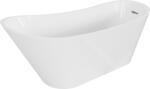 Mexen Alta szabadon álló kád 170 x 75 cm, fehér, króm túlfolyó - 52141707500-01 (52141707500-01)