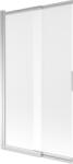 Mexen Fox 2-szárnyú toló zuhanyfal 100 x 150 cm, homályos, króm - 891-100-002-01-30 (891-100-002-01-30)
