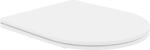 Mexen lassan csukódó slim deska, duroplast, fehér matt - 39740001 (39740001)