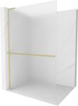 Mexen Kioto+ L zuhanyfal polccal Walk-in 80 x 200 cm, deres, arany kefe - 800-080-123-55-30 (800-080-123-55-30)