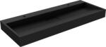 Mexen Ava asztali mosdókagyló konglomerátumból 2/O 120 x 46 cm, fekete - 23011272 (23011272)