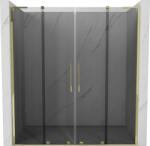 Mexen Velar L Duo tolóajtós zuhanyajtó 170 cm, grafit, arany - 871-170-003-42-50 (871-170-003-42-50)