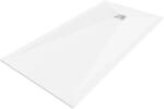 Mexen Stone+ téglalap alakú kompozit zuhanytálca 160 x 70 cm, fehér - 44107016 (44107016)