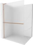 Mexen Kioto+ L zuhanyfal polccal Walk-in 70 x 200 cm, matt, kefélt réz - 800-070-123-65-30 (800-070-123-65-30)
