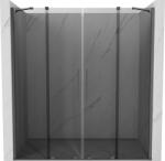Mexen Velar Duo 200 cm-es tolóajtós zuhanykabin, grafit, gun metal - 871-200-000-42-95 (871-200-000-42-95)
