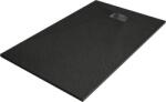 Mexen Hugo SMC 140 x 90 cm téglalap alakú zuhanytálca, fekete, fekete fedéllel - 42709014-B (42709014-B)