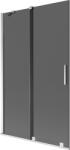 Mexen Velar kétszárnyú, 2-szárnyú zuhanyfal, 110 x 150 cm, grafit, króm - 896-110-000-41-01 (896-110-000-41-01)
