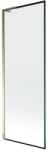 Mexen Next L összecsukható kádparaván, 1-szárnyas, 70 x 150 cm, fekete keret, arany - 895-070-000-03-70-50 (895-070-000-03-70-50)