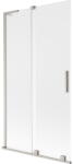 Mexen Velar L kétszárnyú tolóajtós kádparaván 100 x 150 cm, zúzmarás, matt nikkel - 896-100-003-31-97 (896-100-003-31-97)