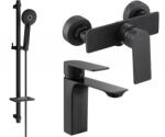 Mexen Alexa DQ40 zuhanykészlet, fekete - 71204DQ40-70 (71204DQ40-70)