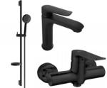 Mexen Pecos DS75 zuhanykészlet, fekete - 72704DS75-70 (72704DS75-70)