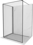 Mexen Kioto zuhanyfal Walk-in 110 x 100 cm, fekete keret, fekete - 800-110-212-70-70-100 (800-110-212-70-70-100)