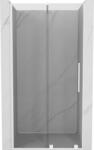 Mexen Velar tolóajtós zuhanyajtó 100 cm, áttetsző, fehér - 871-100-000-01-20 (871-100-000-01-20)