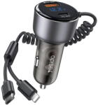 YESIDO Y58 USB-A + USB-C 60W Gri