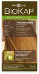 BioKap Nutricolor Delicato Permanent Hair Color 140 ml Vopsea fără de amoniac 7.33 Gloden Blond Wheat