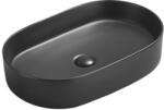 Mexen Celia asztali mosdókagyló 60 x 38 cm, fekete matt - 22206085 (22206085)