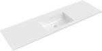 Mexen Otis pultba süllyesztett mosdókagyló 161 x 46, 5 cm, fényes fehér - 25181600 (25181600)