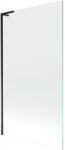 Mexen Next L kádparaván 1-szárnyú 100 x 150 cm, átlátszó, fekete - 895-100-000-03-00-70 (895-100-000-03-00-70)