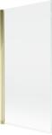 Mexen Mist egy szárnyú fürdőfal 90 x 150 cm, átlátszó, arany - 8A9-090-001-50-00 (8A9-090-001-50-00)