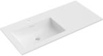 Mexen Otis beépíthető mosdó bal oldali 101 x 46, 5 cm, matt fehér - 25181001L (25181001L)