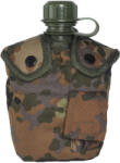 Mil-Tec US mezei palack Flecktarn minta 1l ALU tállal