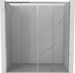 Mexen Rox Duo tolózuhanyajtó 180 cm, átlátszó, króm - 8C2-180-002-01-00 (8C2-180-002-01-00)